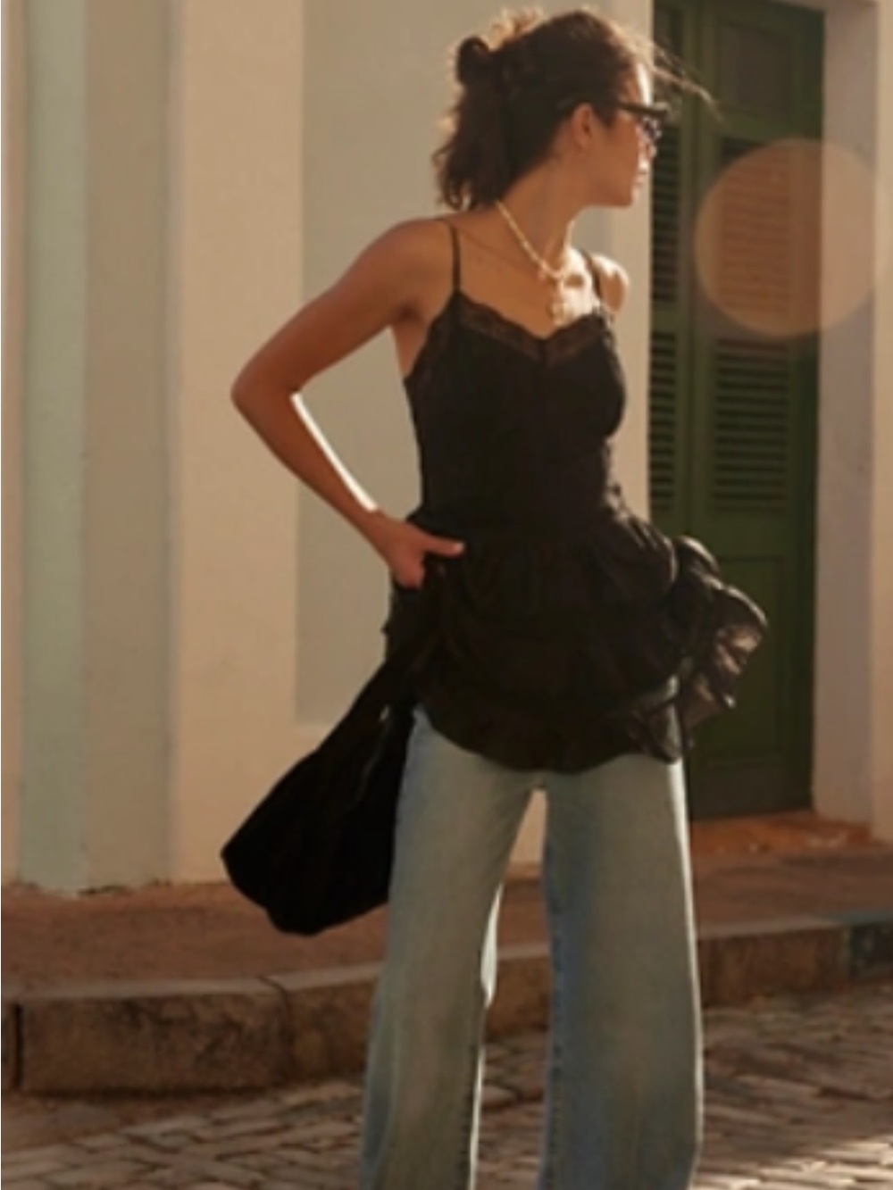 ❤️ NWT! Free People Somebody To Love Black Lace Inset Mini Dress XL - Picture 8 of 8